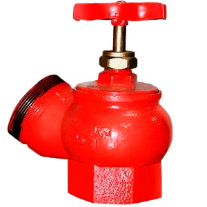 Фото 49 - Клапан пожарный (кран) КПЧ 65-1 чугунный 125° муфта - цапка.
